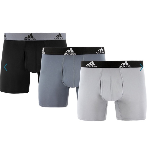 Adidas 🆕 Big & Tall 2XL 3 pack performance boxer briefs - Picture 1 of 9